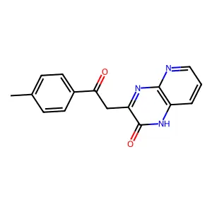 3-[2-(4-Methylphenyl)-2-oxoethyl]pyrido[2,3-b]pyrazin-2(1h)-one structure
