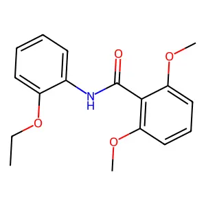 N-(2-ethoxyphenyl)-2,6-dimethoxybenzamide structure
