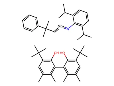 2,6-Diisopropylphenylimidoneophylidene[racemic-biphen]molybdenum(VI) structure