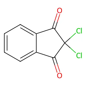2,2-Dichloroindene-1,3-dione structure
