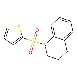 1-(Thiophen-2-ylsulfonyl)-1,2,3,4-tetrahydroquinoline structure