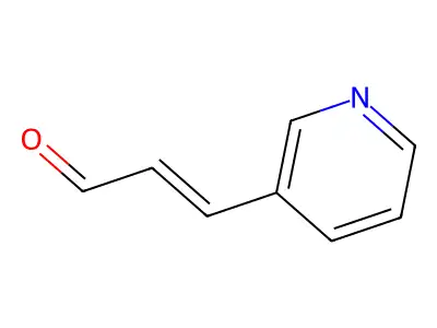3-(Pyridin-3-yl)acrylaldehyde structure