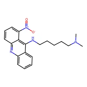 1,5-Naphthyridine 1,5-dioxide structure