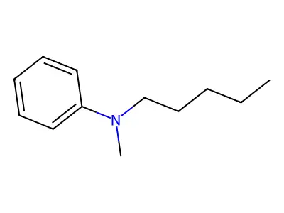 N-Methyl-N-pentylbenzenamine structure