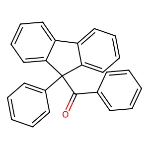 Phenyl-(9-phenylfluoren-9-yl)methanone structure