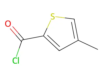 4-Methylthiophene-2-carbonyl chloride structure