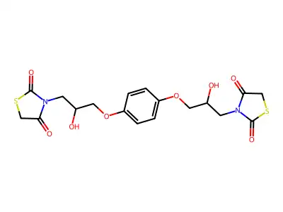 C18H20N2O8S2 structure