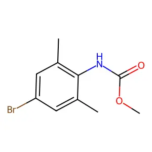 Methyl (4-Bromo-2,6-dimethylphenyl)carbamate structure