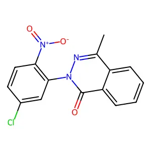 2-(5-Chloro-2-nitrophenyl)-4-methylphthalazin-1-one structure