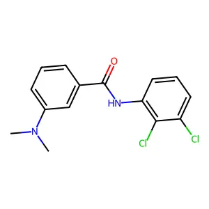 N-(2,3-dichlorophenyl)-3-(dimethylamino)benzamide structure