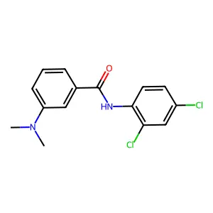 N-(2,4-二氯苯基)-3-(二甲氨基)苯甲酰胺 structure