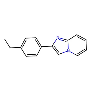 2-(4-Ethylphenyl)imidazo[1,2-a]pyridine structure
