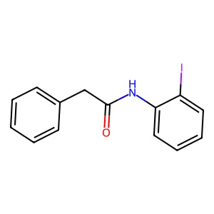 N-(2-iodophenyl)-2-phenylacetamide structure