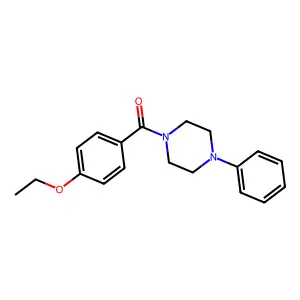 1-(4-Ethoxybenzoyl)-4-phenylpiperazine structure