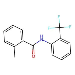 2-methyl-N-[2-(trifluoromethyl)phenyl]benzamide structure