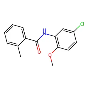 N-(5-Chloro-2-methoxyphenyl)-2-methylbenzamide structure