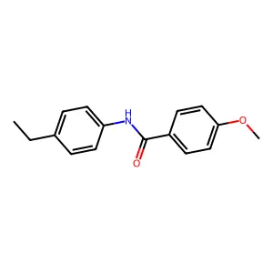 N-(4-ethylphenyl)-4-methoxybenzamide structure
