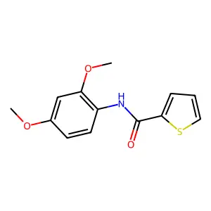 N-(2,4-Dimethoxyphenyl)-2-thiophenecarboxamide structure