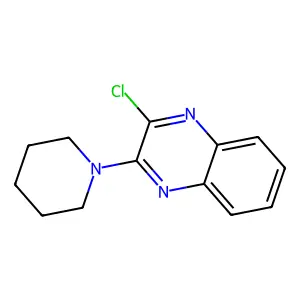 2-Chloro-3-(piperidin-1-yl)quinoxaline structure