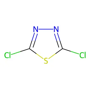 Dichloro-1,3,4-thiadiazole structure