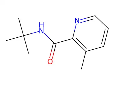 N-tert-Butyl-3-methylpyridine-2-carboxamide structure