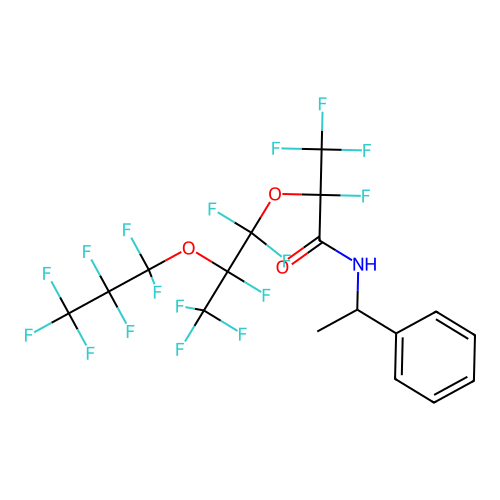 2,3,3,3-tetrafluoro-2-(1,1,2,3,3,3-hexafluoro-2-(1,1,2,2,3,3 structure