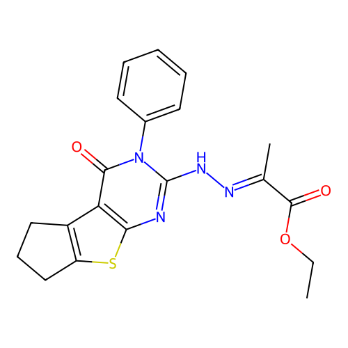 C20H20N4O3S structure