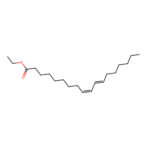 Ethyl (9Z,11E)-9,11-octadecadienoate structure