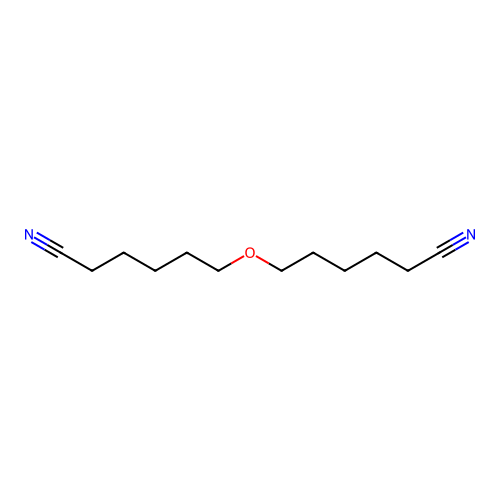 6,6'-Oxydihexanenitrile structure