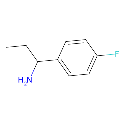 1-(4-Fluorophenyl)-1-propanamine structure