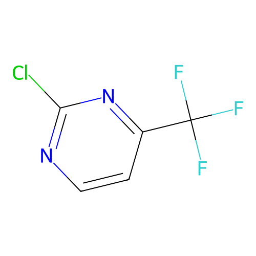 2-Chloro-4-(trifluoromethyl)pyrimidine structure