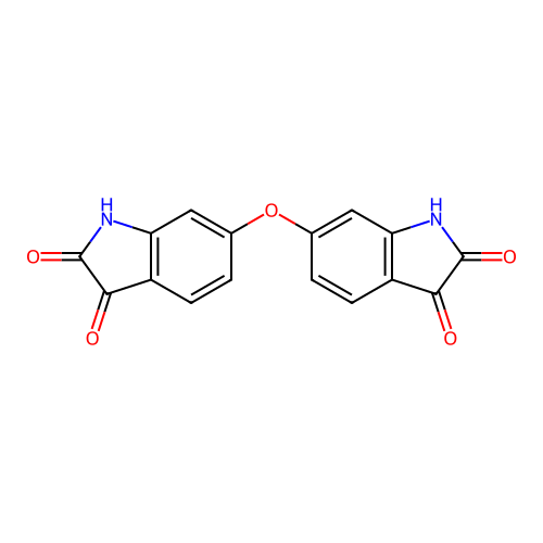 6,6''-Oxydiindoline-2,3-dione structure