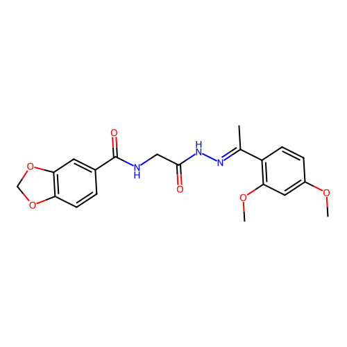C20H21N3O6 structure