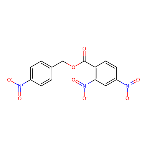 (4-Nitrophenyl)methyl 2,4-dinitrobenzoate structure