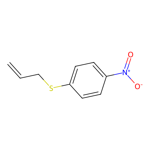 1-Nitro-4-(prop-2-en-1-ylsulfanyl)benzene structure