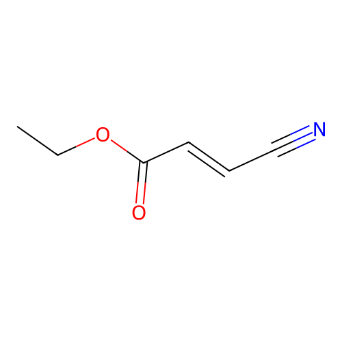 Ethyl 3-cyanoprop-2-enoate structure