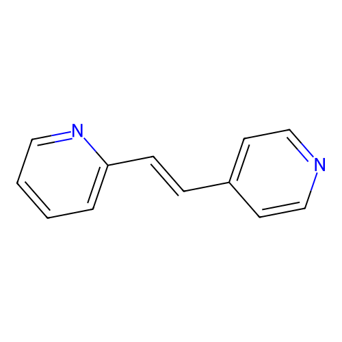 trans-2,4'-Vinylenedipyridine structure