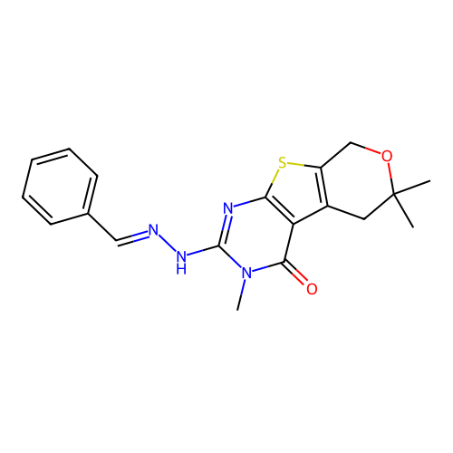 C19H20N4O2S structure