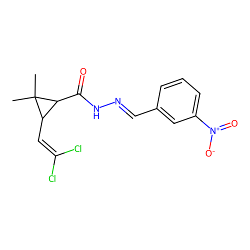 C15H15Cl2N3O3 structure