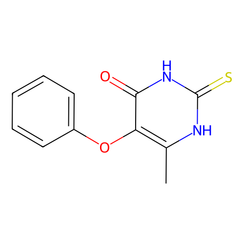 6-Methyl-5-phenoxy-2-sulfanylpyrimidin-4-ol structure