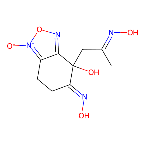 C9H12N4O5 structure