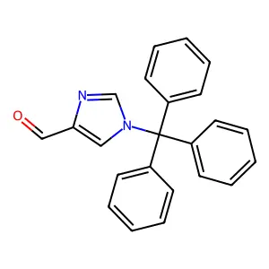 1-(triphenylmethyl)-1H-imidazole-4-carbaldehyde structure
