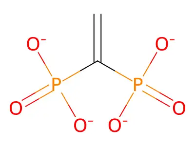 Tetrasodium ethenylidenebis(phosphonate) structure