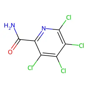 3,4,5,6-Tetrachloro-pyridine-2-carboxylic acid amide structure