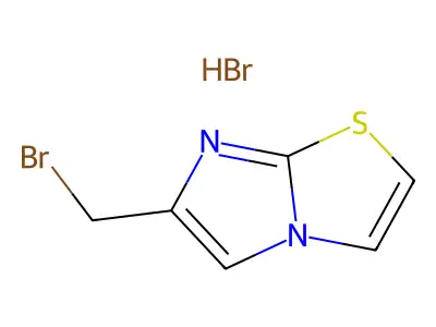 6-(Bromomethyl)imidazo[2,1-b][1,3]thiazole structure