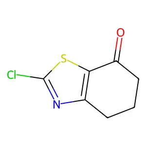2-Chloro-5,6-dihydro-4H-benzothiazol-7-one structure