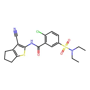 MurF inhibitor, 2 structure