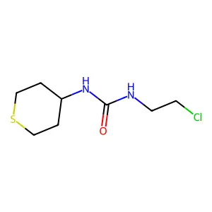 1-(2-Chloroethyl)-3-(tetrahydro-2h-thiopyran-4-yl)urea structure