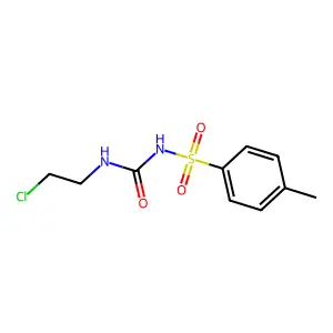n-[(2-Chloroethyl)carbamoyl]-4-methylbenzenesulfonamide structure