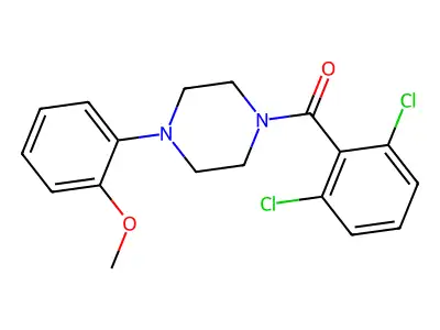 (2,6-Dichlorophenyl)[4-(2-methoxyphenyl)piperazin-1-yl]methanone structure